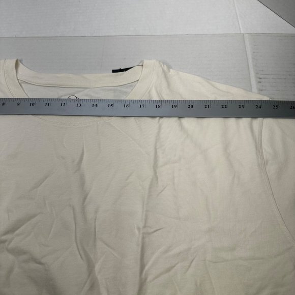 BCI Original Use Men's Size 4XL Short Sleeve Tee Shirt Cream New With Tags - Picture 8 of 12